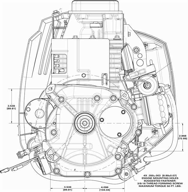 briggs and stratton 6.5 hp engine vertical shaft parts diagram