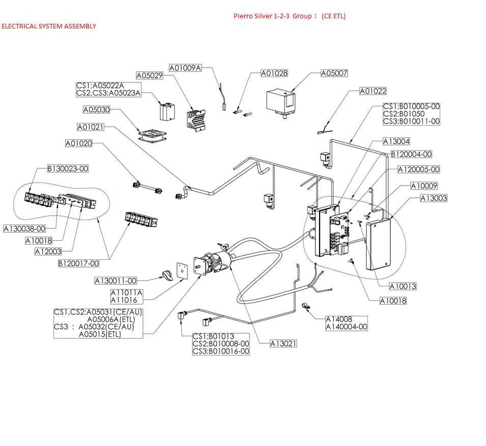 coffee maker parts diagram