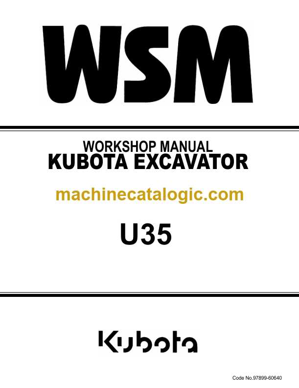 kubota u35 parts diagram