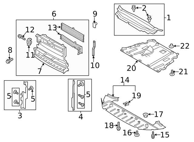 ford fusion body parts diagram