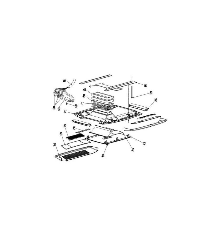 dometic air conditioner parts diagram