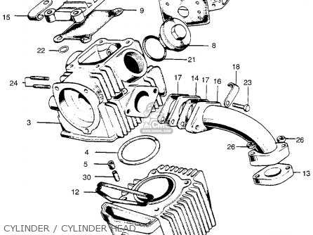 honda trail 90 parts diagram