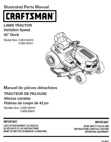 diagram lawn mower parts