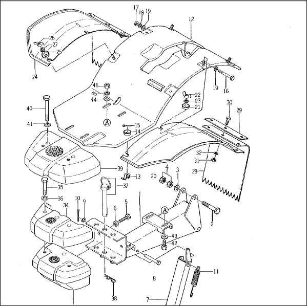 husqvarna tiller parts diagram