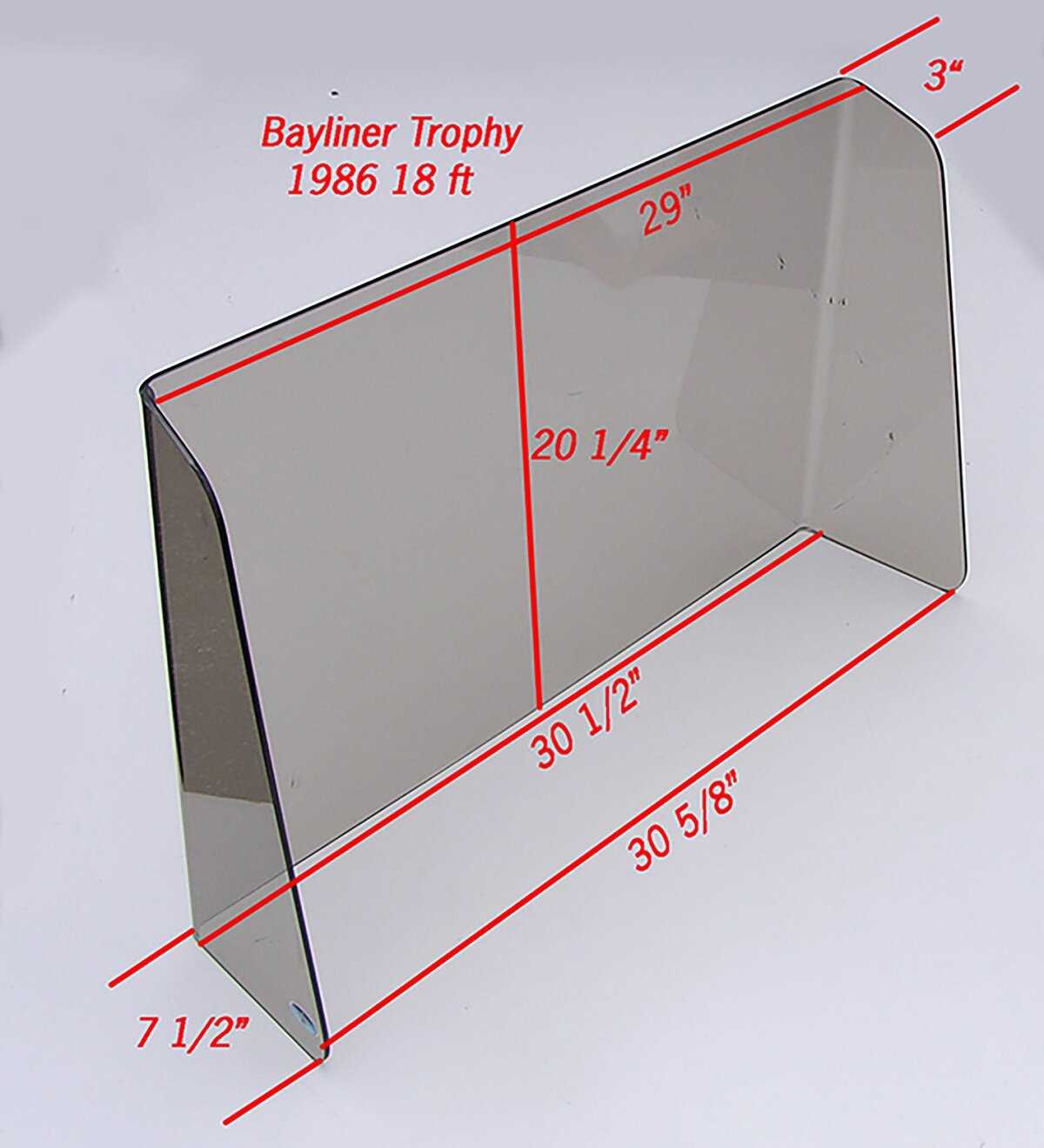 complete replacement bayliner parts diagram