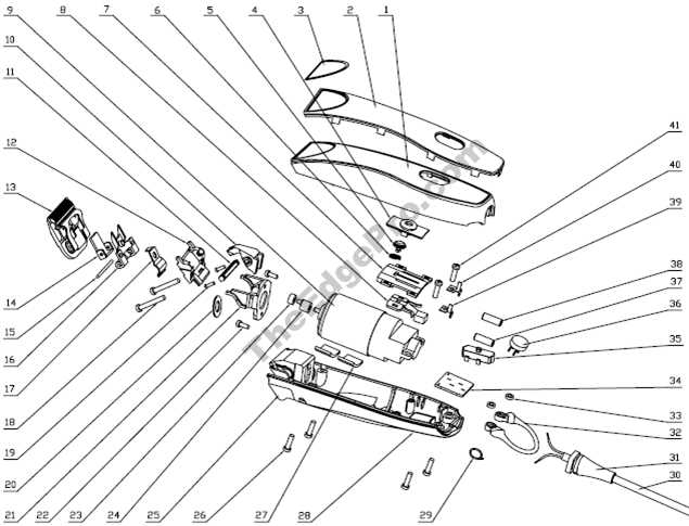 oster shearmaster parts diagram