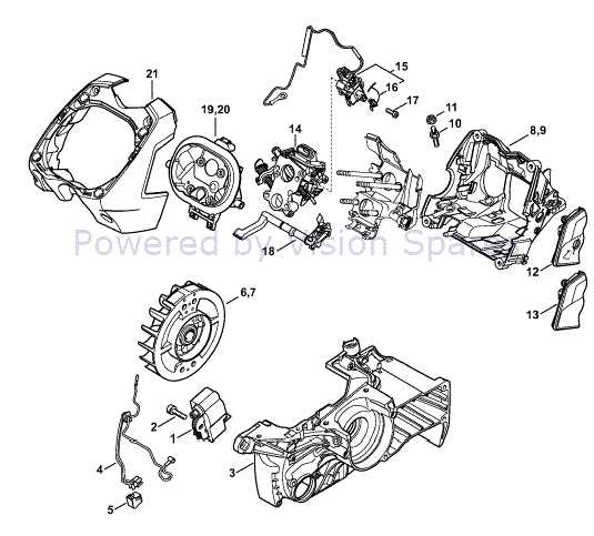 ms441 parts diagram