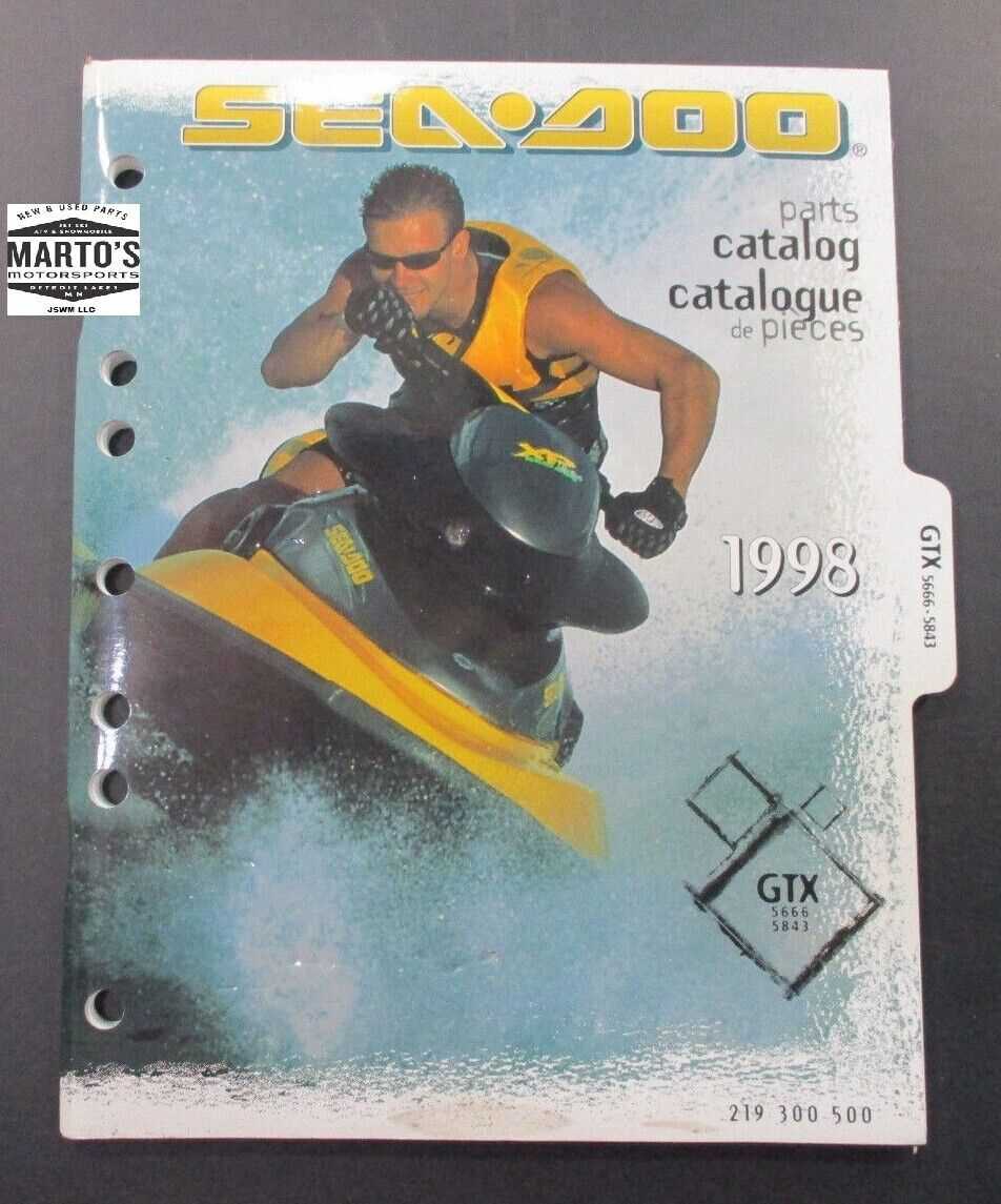 2003 seadoo gtx parts diagram