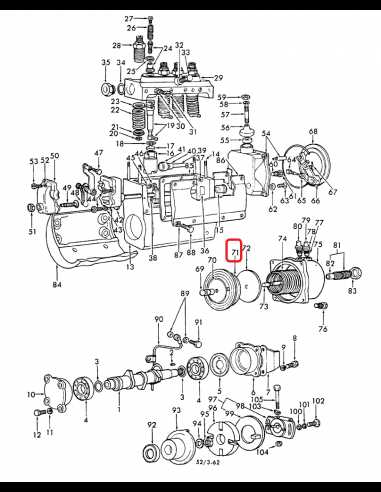 cav injector pump parts diagram