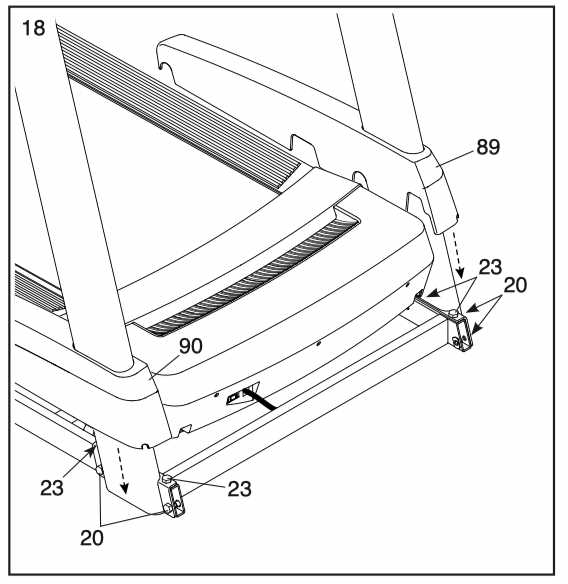 nordictrack treadmill parts diagram