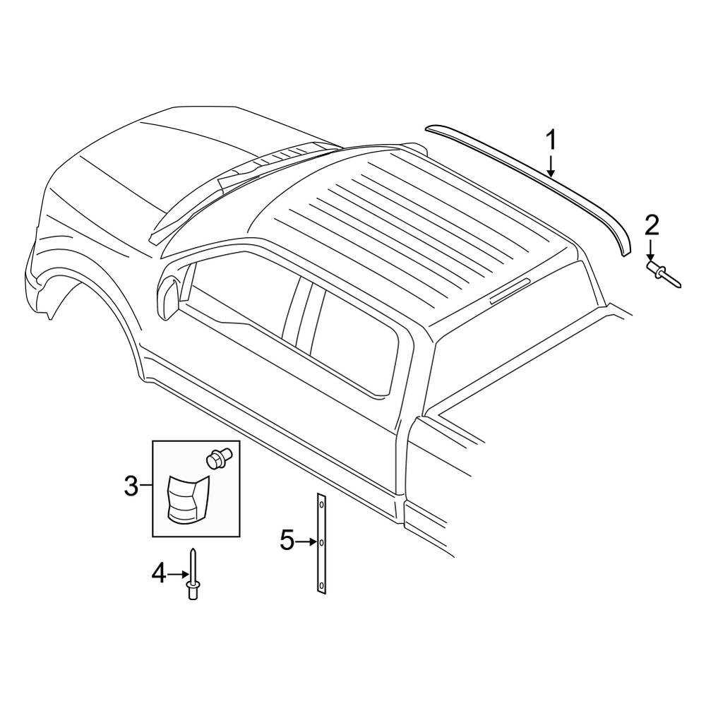 car parts diagram exterior