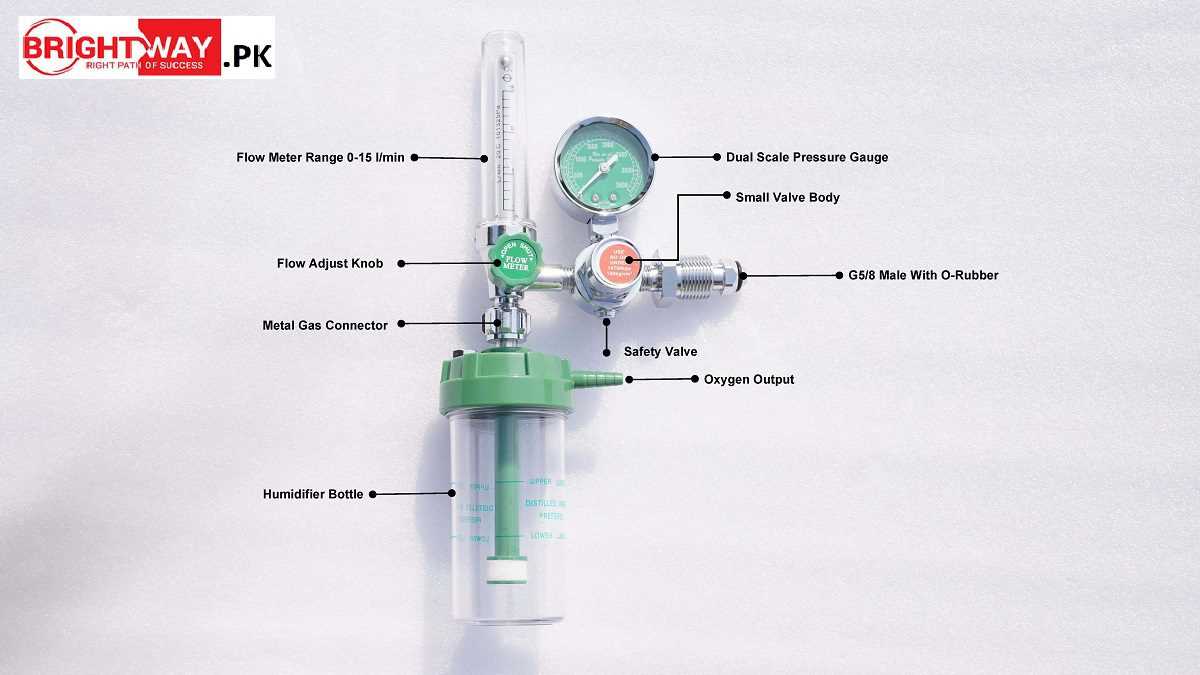 oxygen regulator parts diagram