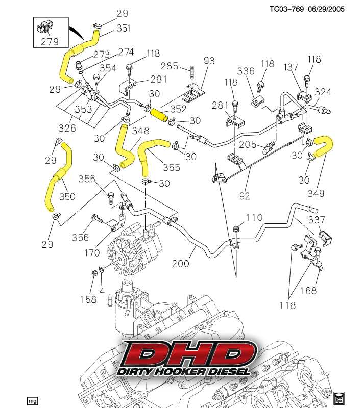 duramax parts diagram