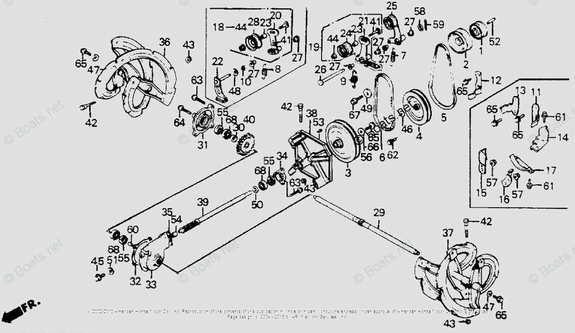 honda hs55 parts diagram