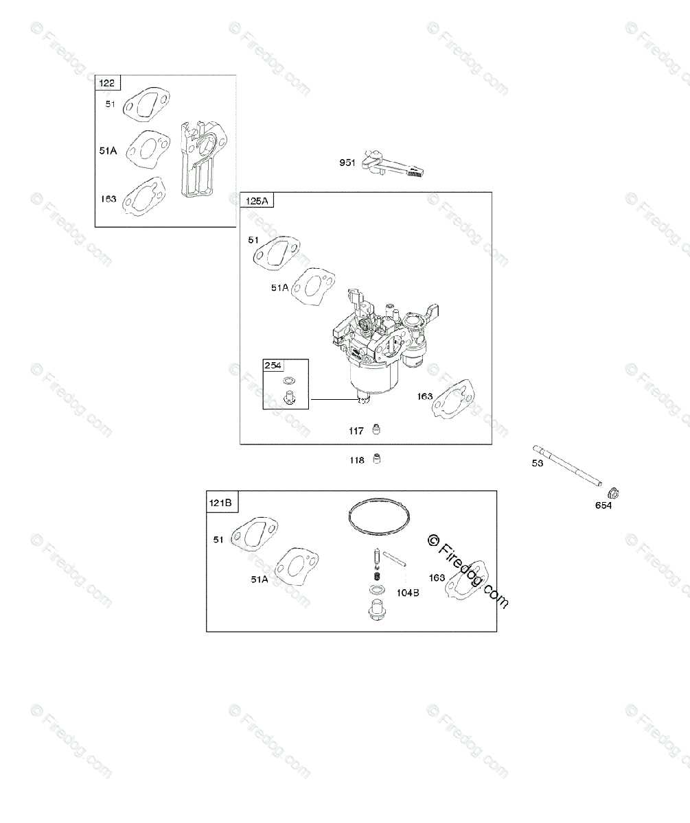 parts diagram for briggs and stratton carburetor