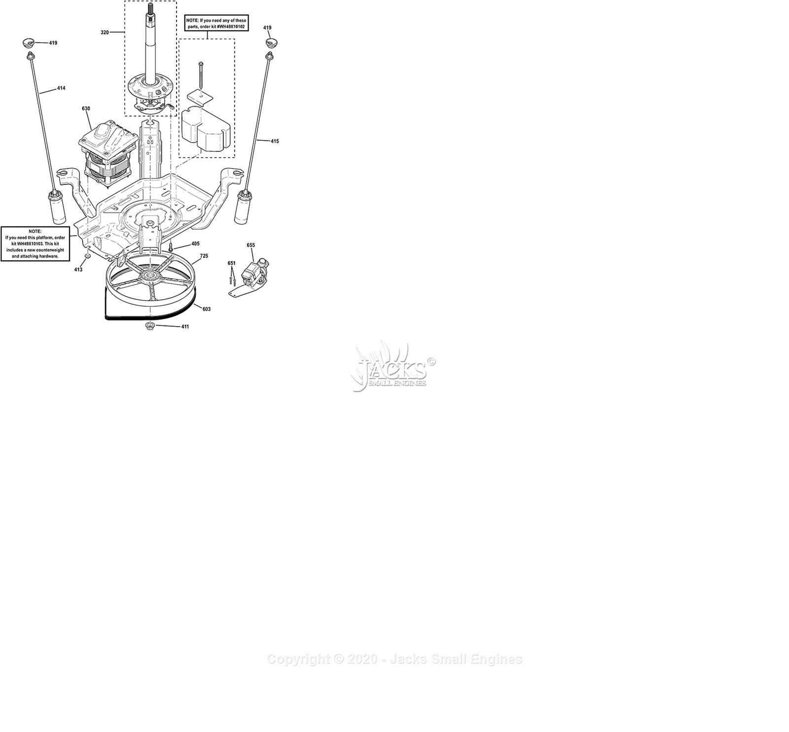 parts diagram for ge washing machine