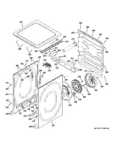 parts diagram for ge washing machine