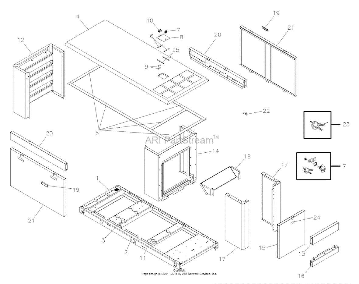 parts diagram for kitchenaid refrigerator