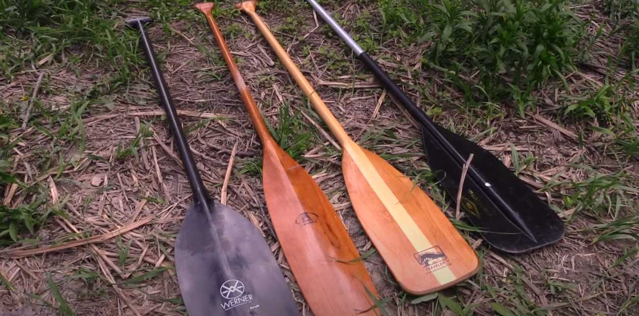 parts of a canoe paddle diagram