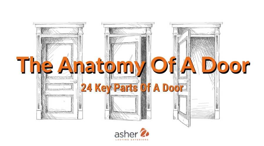 parts of a door jamb diagram