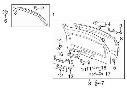gmc acadia parts diagram