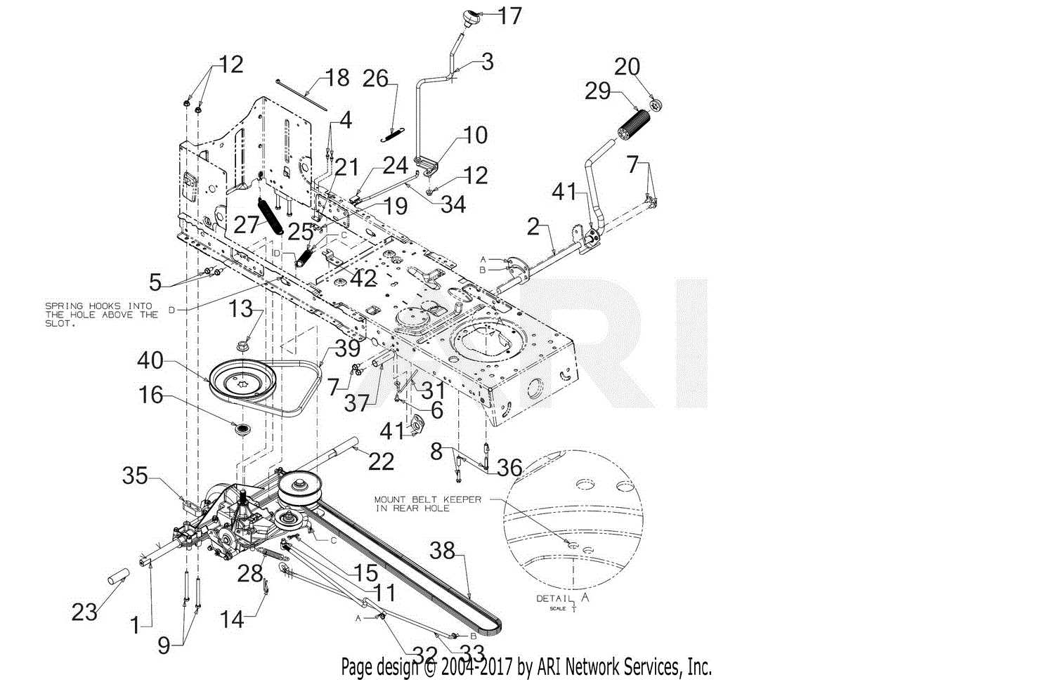 craftsman t110 parts diagram