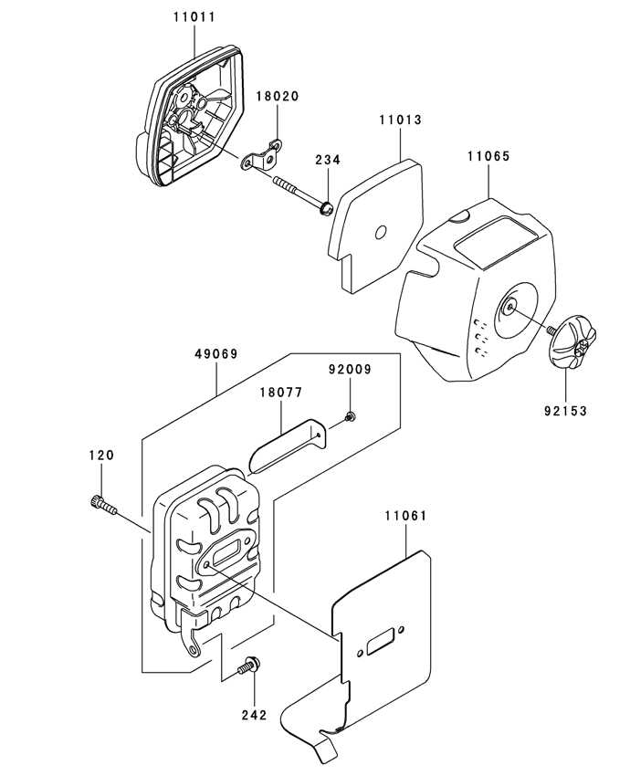 echo srm 210 parts diagram