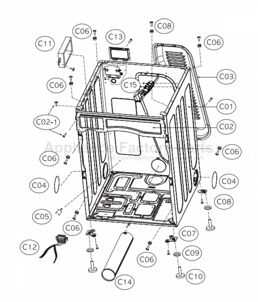 asko dryer parts diagram