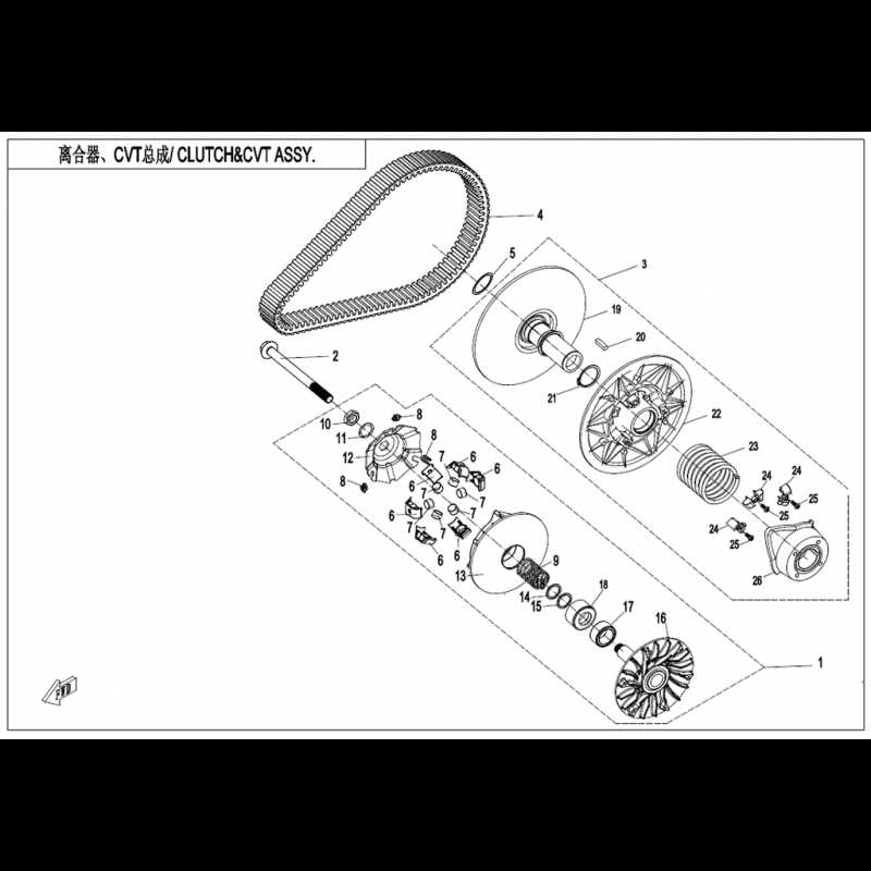 cfmoto cforce 600 parts diagram