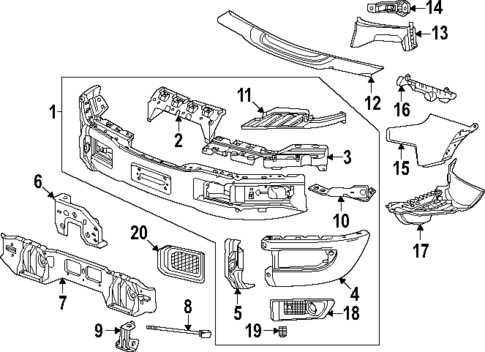 2018 chevy silverado oem parts diagram