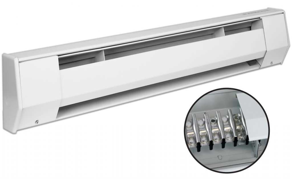 electric baseboard heater parts diagram