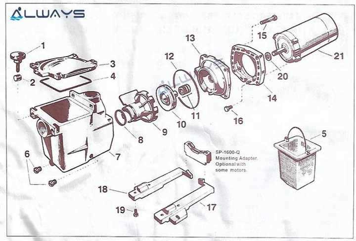 paco pump parts diagram