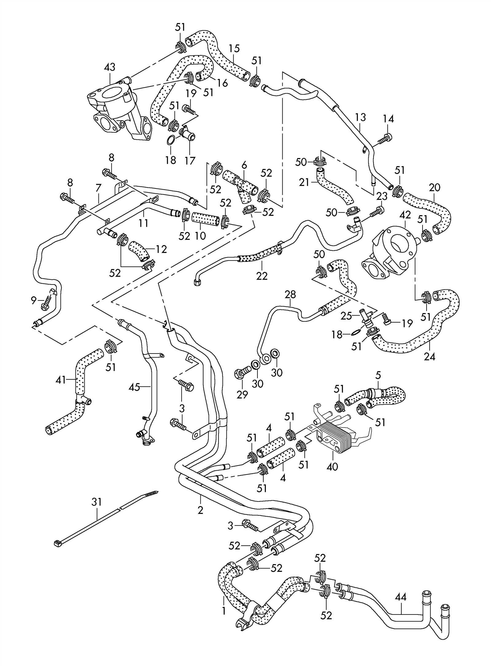 audi q7 engine parts diagram