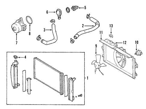 2004 toyota matrix parts diagram