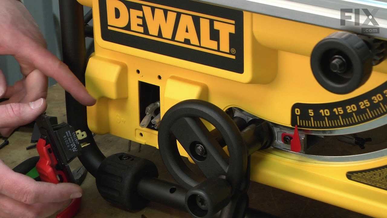 dewalt dw745 parts diagram