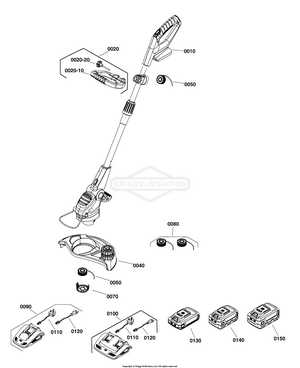 black and decker electric mower parts diagram