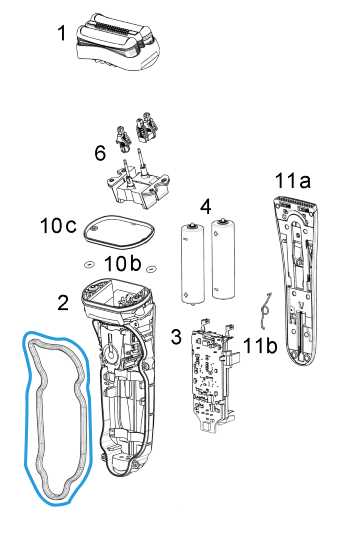 braun series 3 parts diagram