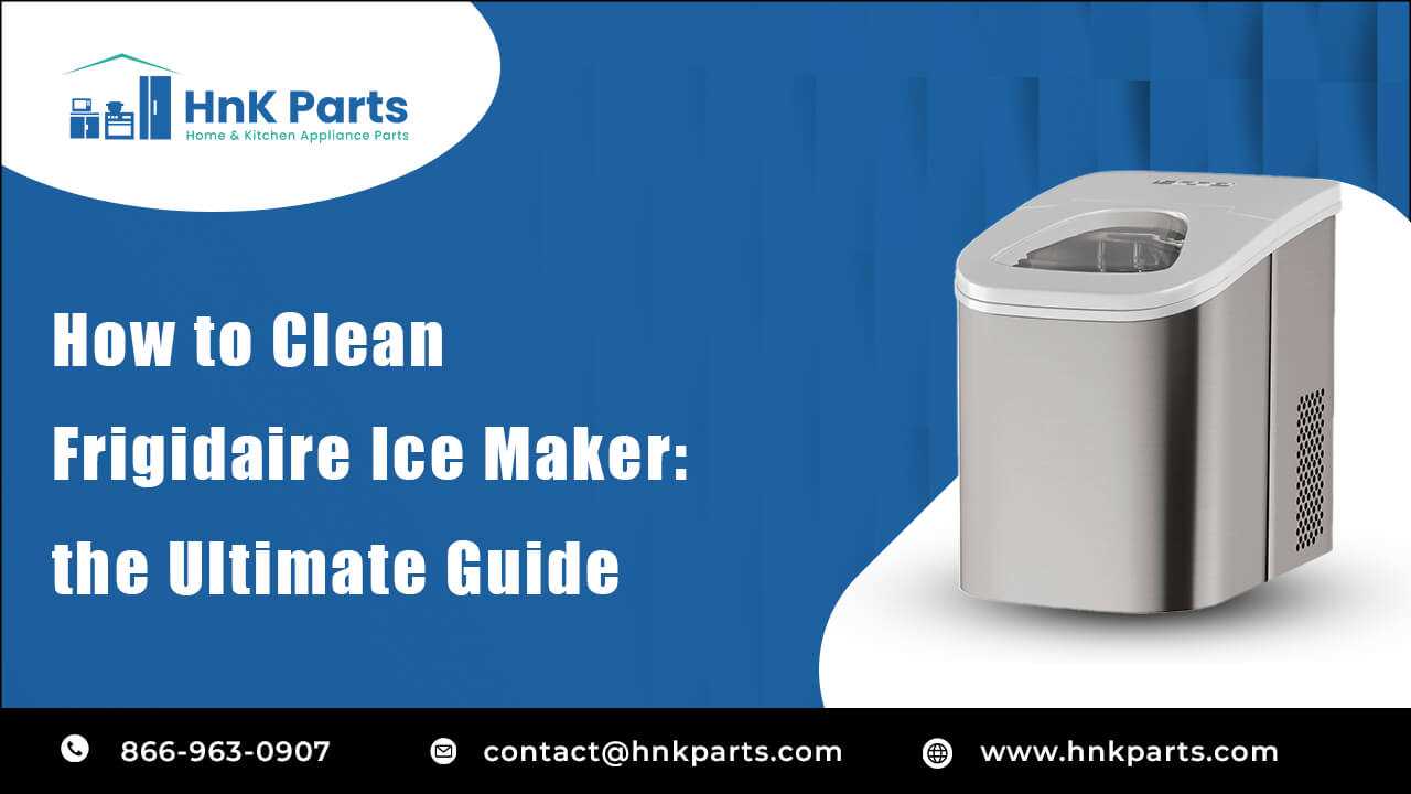 frigidaire portable ice maker parts diagram