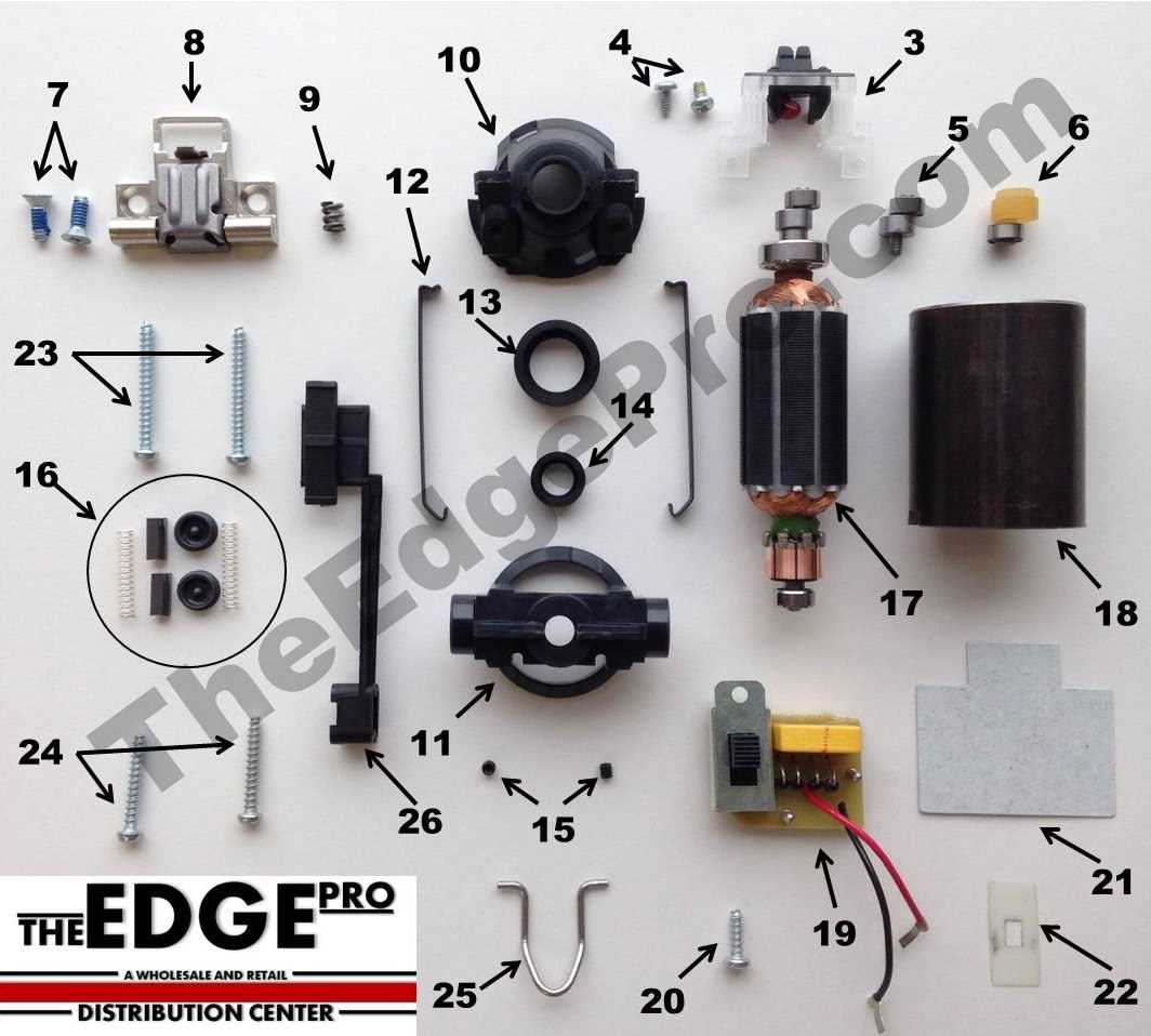 oster a5 parts diagram