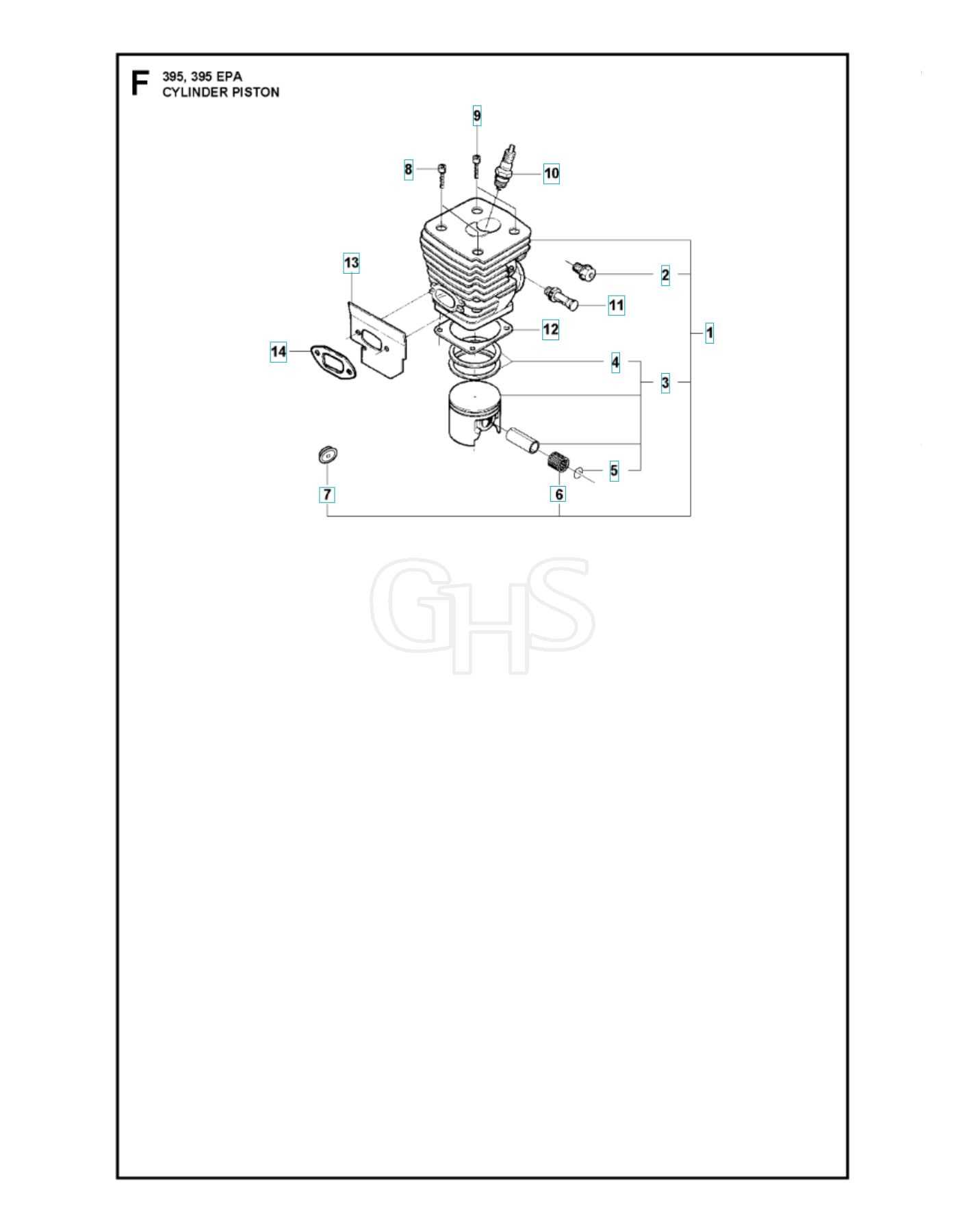 395xp parts diagram