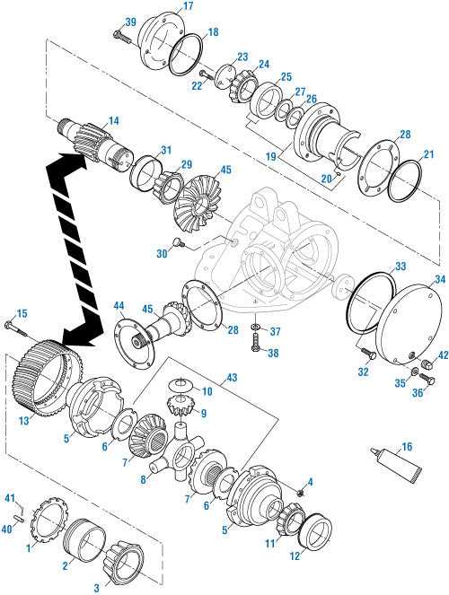 mack differential parts diagram