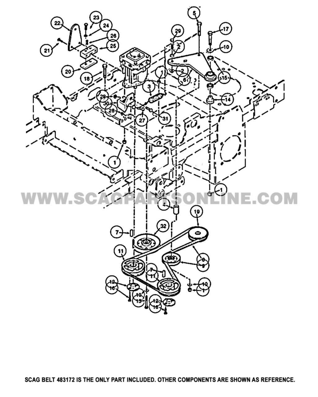 john deere z915b parts diagram