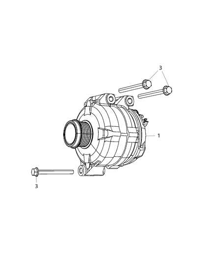 alternator diagram parts