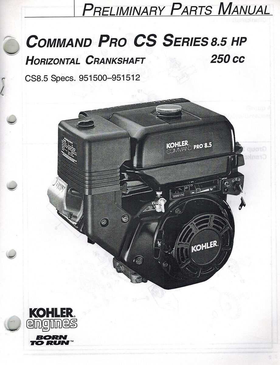 kohler engine parts diagram