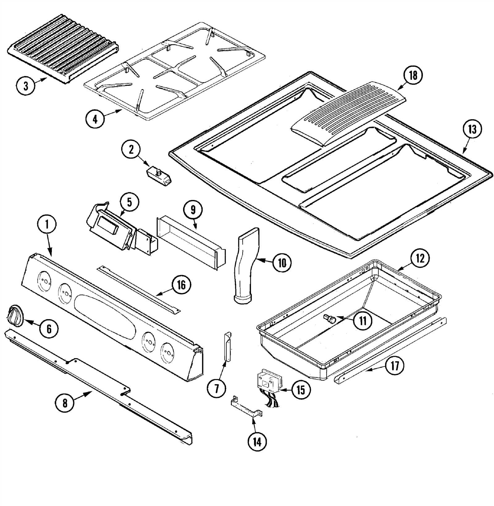 jenn air dishwasher parts diagram