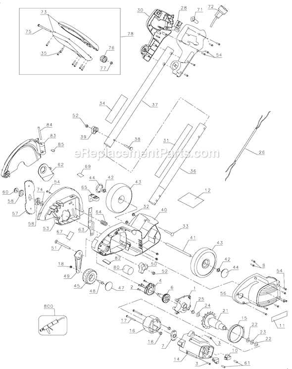 black and decker grass hog parts diagram