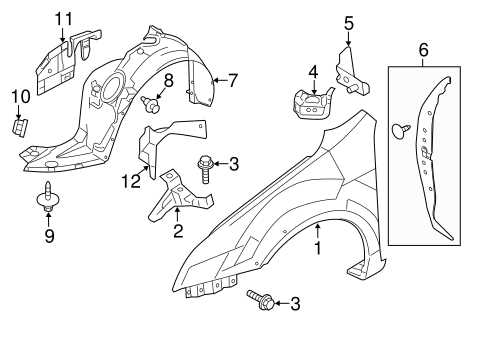 2012 ford fusion parts diagram