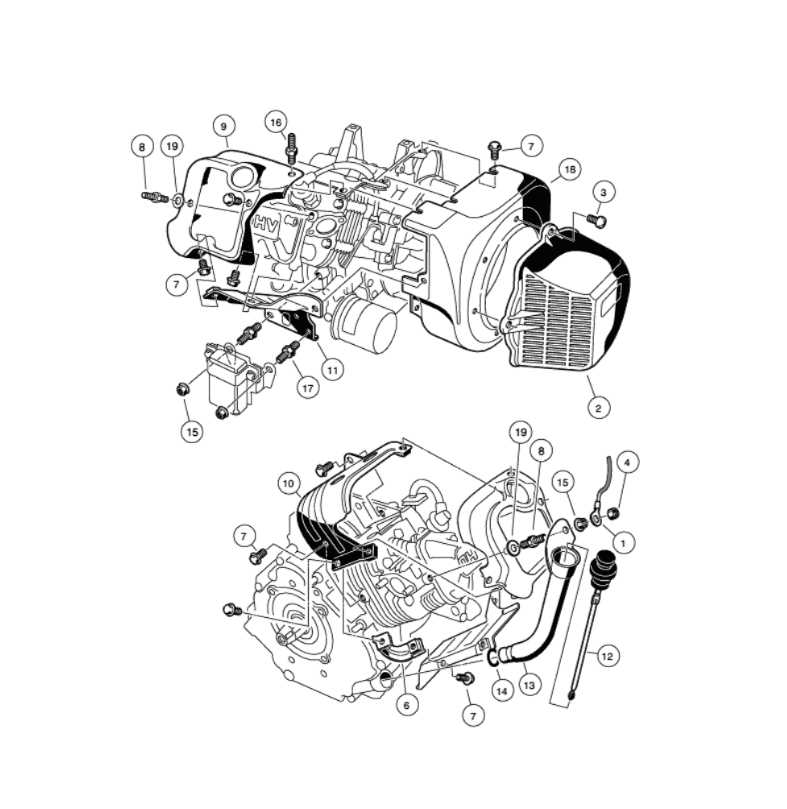 club car gas parts diagram