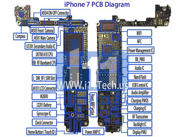 iphone camera parts diagram