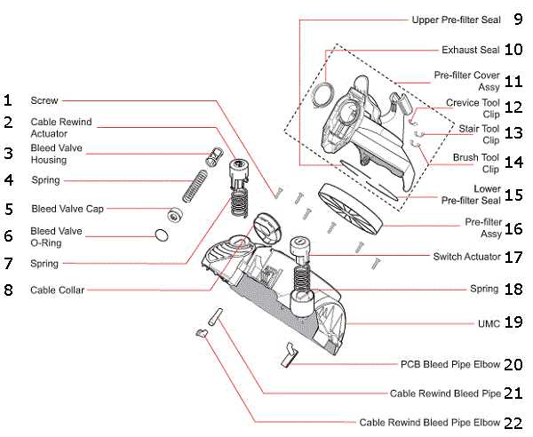 dyson dc20 parts diagram